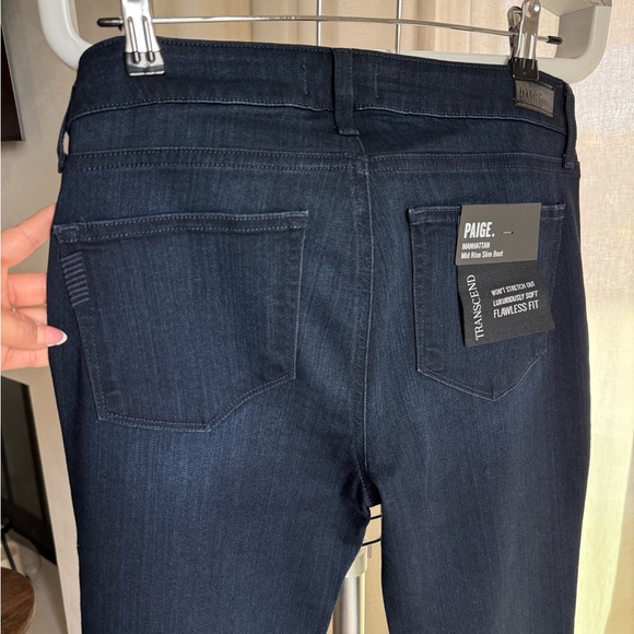 Paige Manhattan Slim Boot Cut mid rise size 29 - Picture 9 of 9